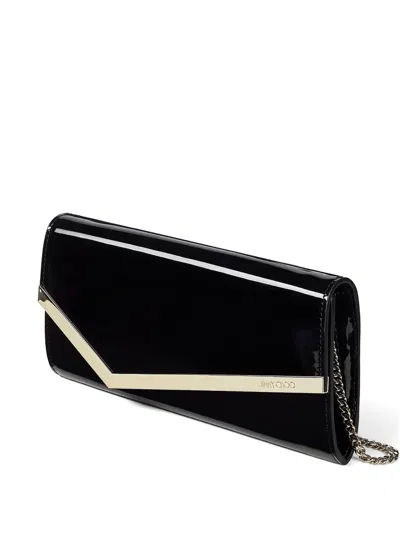 Jimmy Choo Emmie Chain-strap Clutch Bag In Pink