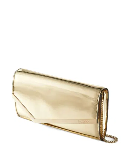 Jimmy Choo Emmie Clutch Bag In Black