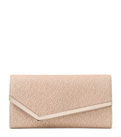 Jimmy Choo Emmie Clutch Bag In Pink