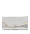 Jimmy Choo Logo Hand-held Bag In Neutral