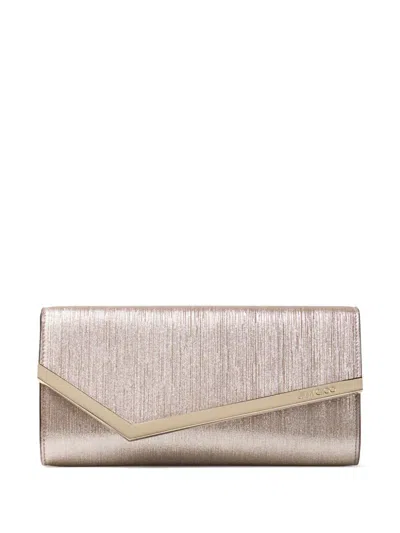 Jimmy Choo Emmie Clutch Bag In Pink