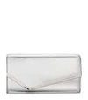 Jimmy Choo Emmie Clutch Bag In Silver