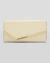 Jimmy Choo Emmie Flap Patent Leather Clutch Bag