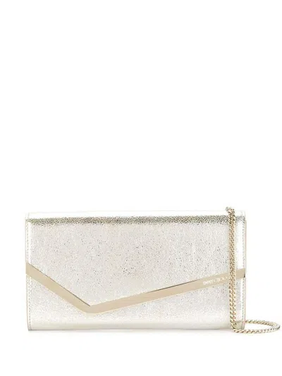 Jimmy Choo Emmie Glee Chain Pouch Bags