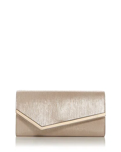 Jimmy Choo Emmie Leather Clutch Bag