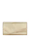 Jimmy Choo Emmie Leather Minibag In Gold