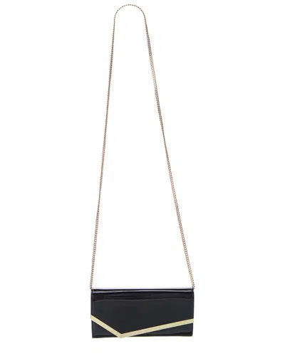 Jimmy Choo Emmie Patent Clutch In Burgundy