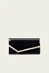 Jimmy Choo Emmie Patent Leather Clutch Bag