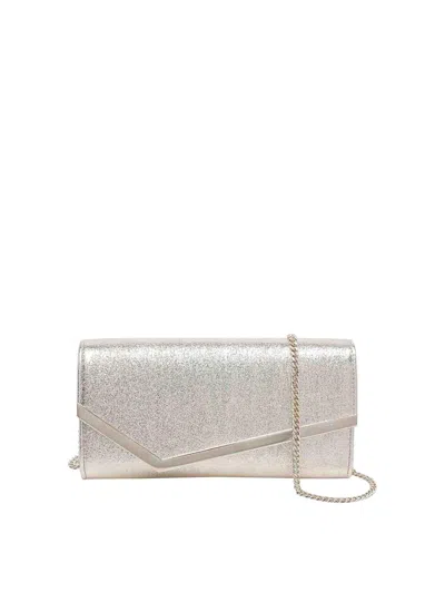 Jimmy Choo Emmie Pochette In Gold