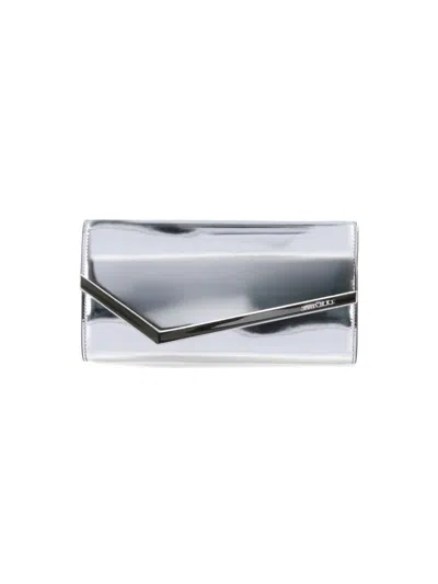 Jimmy Choo Emmie Pouch - Silver
