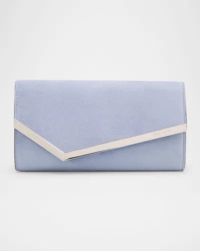 Jimmy Choo Emmie Suede Clutch Bag