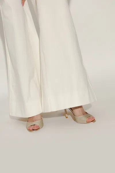 Jimmy Choo ‘emsy' Heeled Sandals In Gold