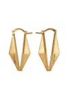 Jimmy Choo Diamond Chain Earring In Gold