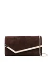 Jimmy Choo Envelope Suede Clutch Bag