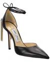 Jimmy Choo Eris 100 Leather Pump In Black