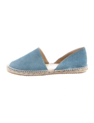 Pre-owned Jimmy Choo Espadrilles In Blue