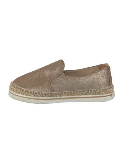 Pre-owned Jimmy Choo Espadrilles In Brown