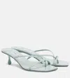 Jimmy Choo Etana 50 Leather Heeled Mules