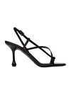 Jimmy Choo Etana 80 Crystal Embellished Sandals In Black