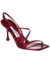 Jimmy Choo Etana 50 Leather Mules In Red