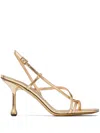 Jimmy Choo Etana 95 Sand In 金色