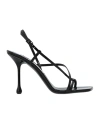 Jimmy Choo Etana 80 Crystal Embellished Sandals In Black