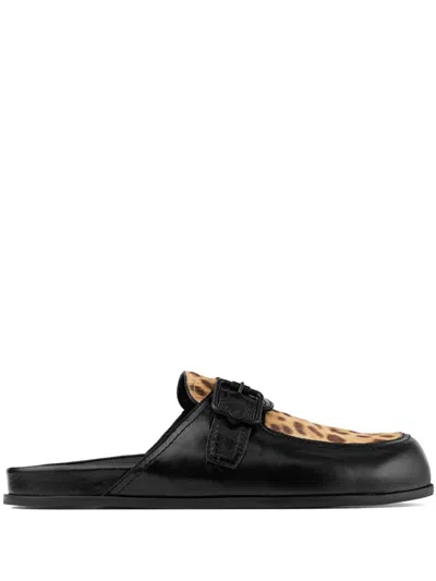 Jimmy Choo Etta Mules In Neutrals