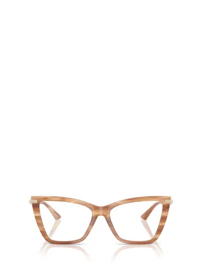 Jimmy Choo Eyeglasses In Brown