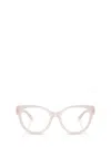Jimmy Choo Eyeglasses In Transparent