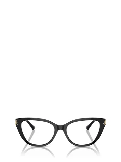 Jimmy Choo 0jc3011 Glossy Black Acetate Cat-eye Sunglasses