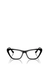 Jimmy Choo Eyewear Cat-eye Frame Glasses In Black