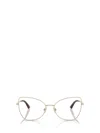 Jimmy Choo Eyeglasses In Gold