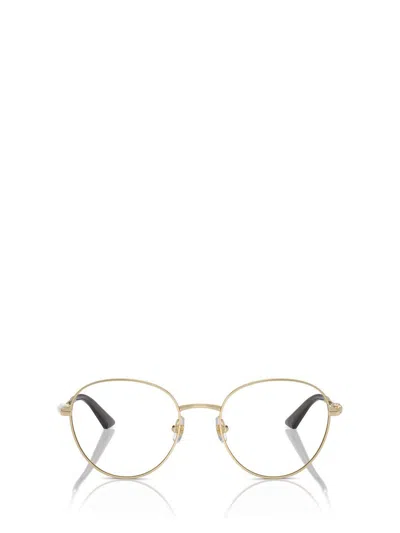Jimmy Choo Eyeglasses In Gold