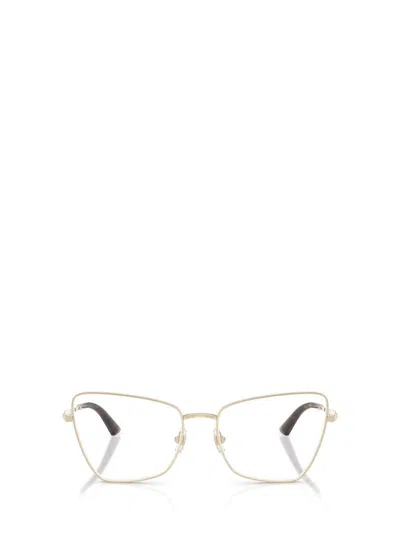Jimmy Choo Eyeglasses In Gold