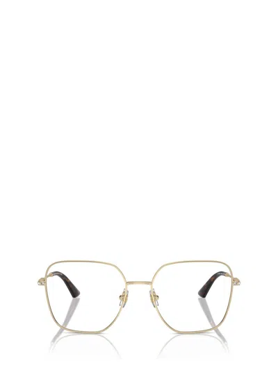 Jimmy Choo Eyeglasses In Gold