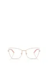 Jimmy Choo Geometric Frame Plain Mirror In Gold