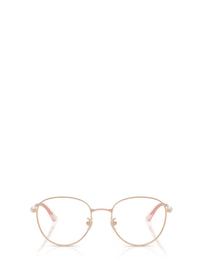 Jimmy Choo Eyeglasses In Gold