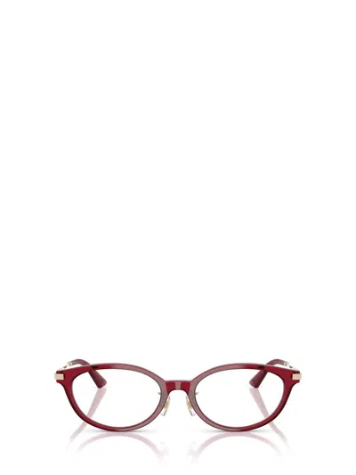 Jimmy Choo Eyeglasses In Burgundy