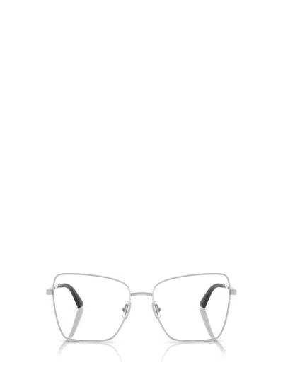 Jimmy Choo Eyeglasses In Silver