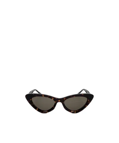 Jimmy Choo Eyewear Addy Cat-eye Frame Sunglasses In Black