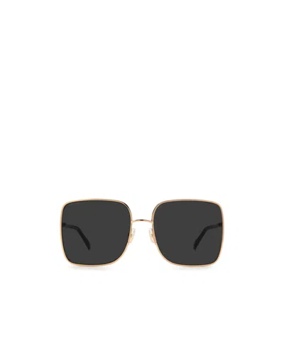Jimmy Choo Eyewear Aliana Square Frame Sunglasses In Black