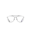 Jimmy Choo Eyewear Aviator Frame Glasses In White