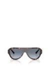 Jimmy Choo Eyewear Aviator Frame Sunglasses In Multi