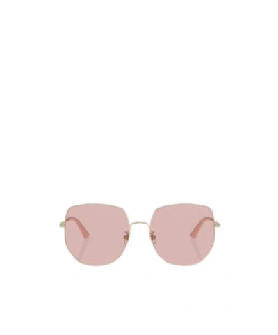 Jimmy Choo Eyewear Aviator Sunglasses In Nude