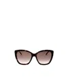 Jimmy Choo Eyewear Butterfly Frame Sunglasses In Brown