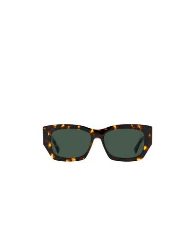 Jimmy Choo Eyewear Cami Square-frame Sunglasses In Green