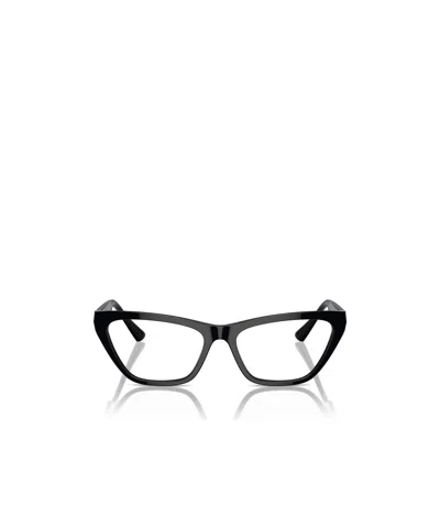 Jimmy Choo Eyewear Cat-eye Frame Glasses In Black