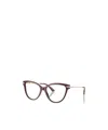 Jimmy Choo Eyewear Cat-eye Frame Glasses In Gray