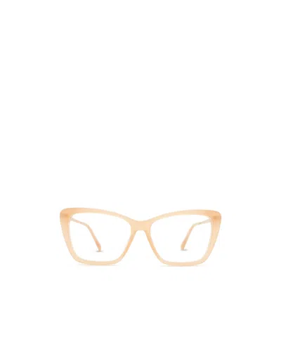 Jimmy Choo Eyewear Cat-eye Frame Glasses In Nude