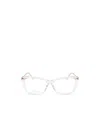 Jimmy Choo Eyewear Cat-eye Frame Glasses In White